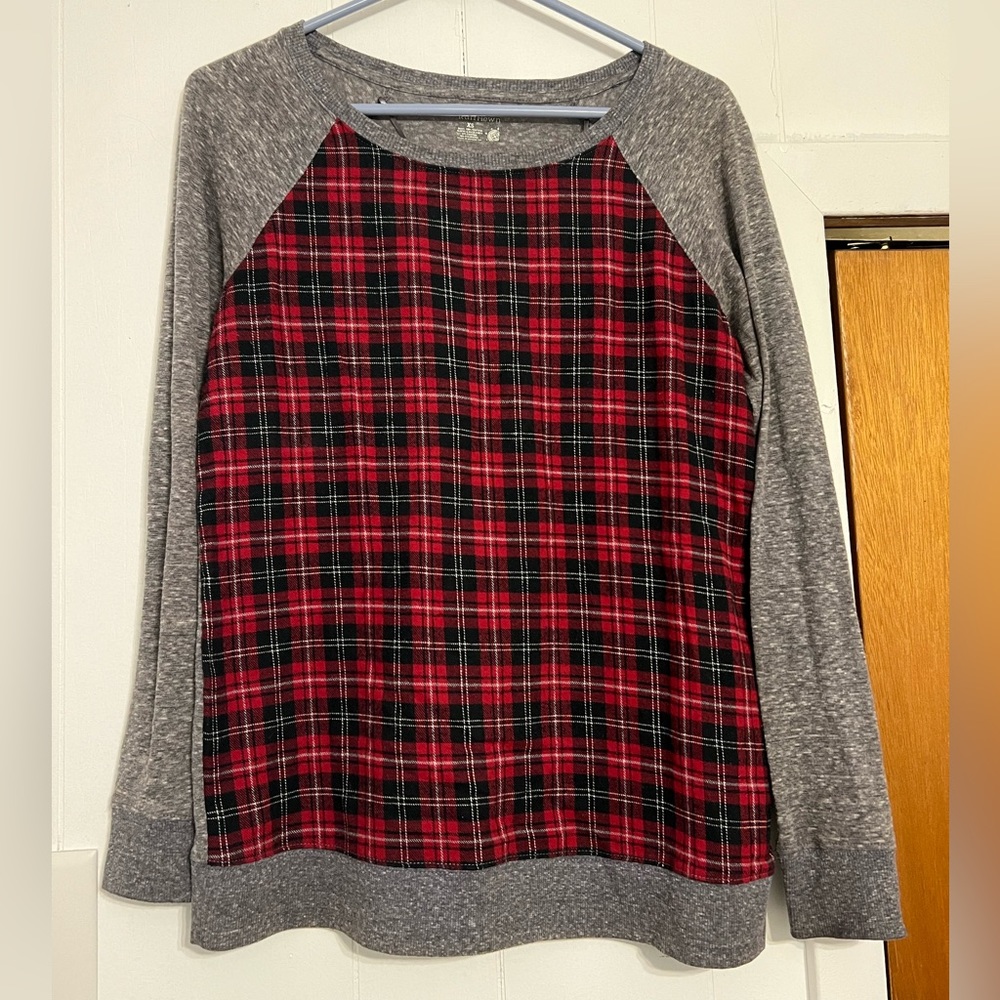 Plaid long sleeve